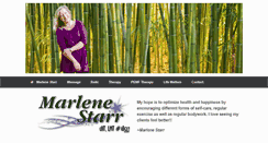 Desktop Screenshot of marlenestarr.com